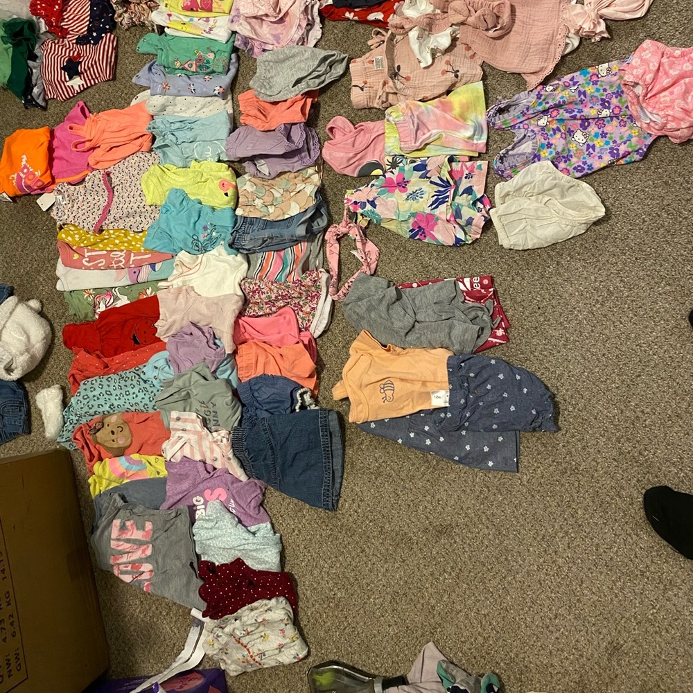 Baby girl summer clothes 12 months